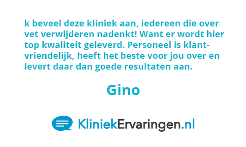 Bekijk de review van Gino op kliniekervaringen.nl